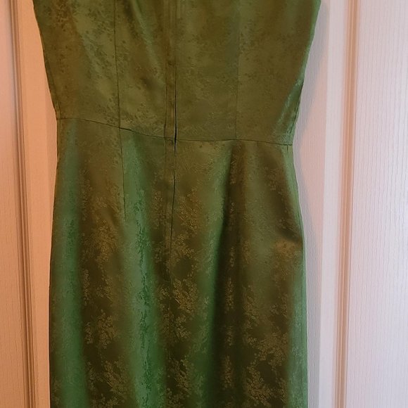 Vintage 1960's Shantung Silk sheath dress - Picture 5 of 8